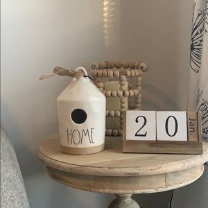 Rae Dunn birdhouse